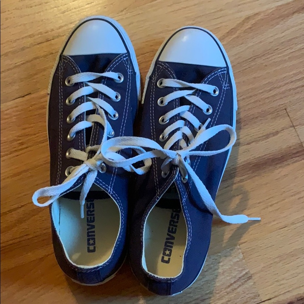 Navy Blue Converse